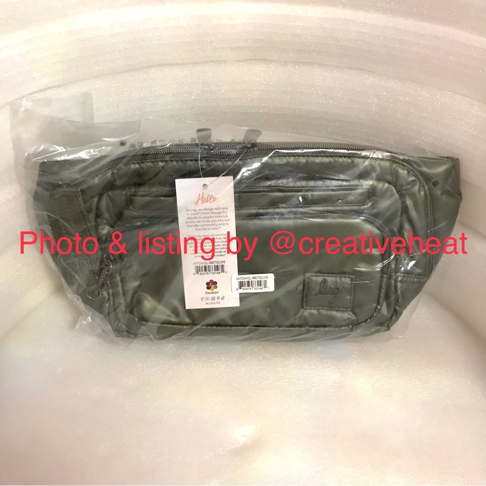 Lug Fall 2023 Box Hitch Belt Bag - Metallic Olive
